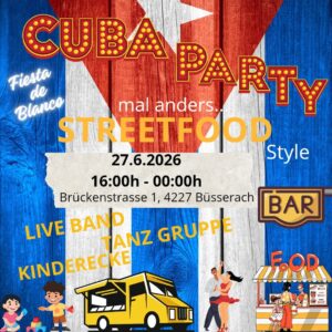 10 Jähriges Jubiläum « Cuba Party »