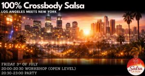 100% Crossbody Salsa: Los Angeles meets New York – Workshop and Party