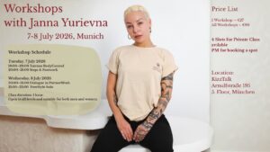 2 Days Tarraxo workshops w. Janna Yurjevna