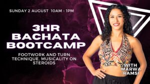 3hr Bachata Bootcamp | Fancy Footwork and Turn Technique