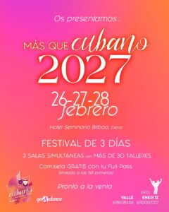 5. Festival Más Qué Cubano en Bilbao