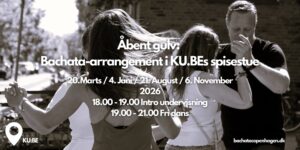 Åben gulv: Bachata-arrangement i KU.BEs spisestue (GRATIS)