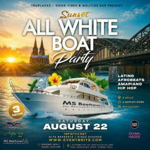 All White Boatparty Cologne