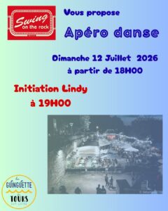 Apéro danse avec initiation Lindy à la guinguette de Tours