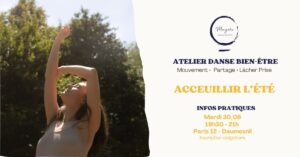 Atelier Danse Bien-être : Accueillir l&rsquo;été