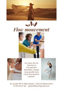 Atelier Flow mouvement sensoriel