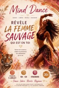 Atelier Mind&rsquo;Dance – Révèle la Femme Sauvage qui est en toi