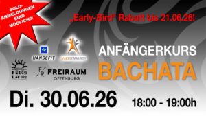 Bachata-Anfängerkurs im FREIRAUM OFFENBURG