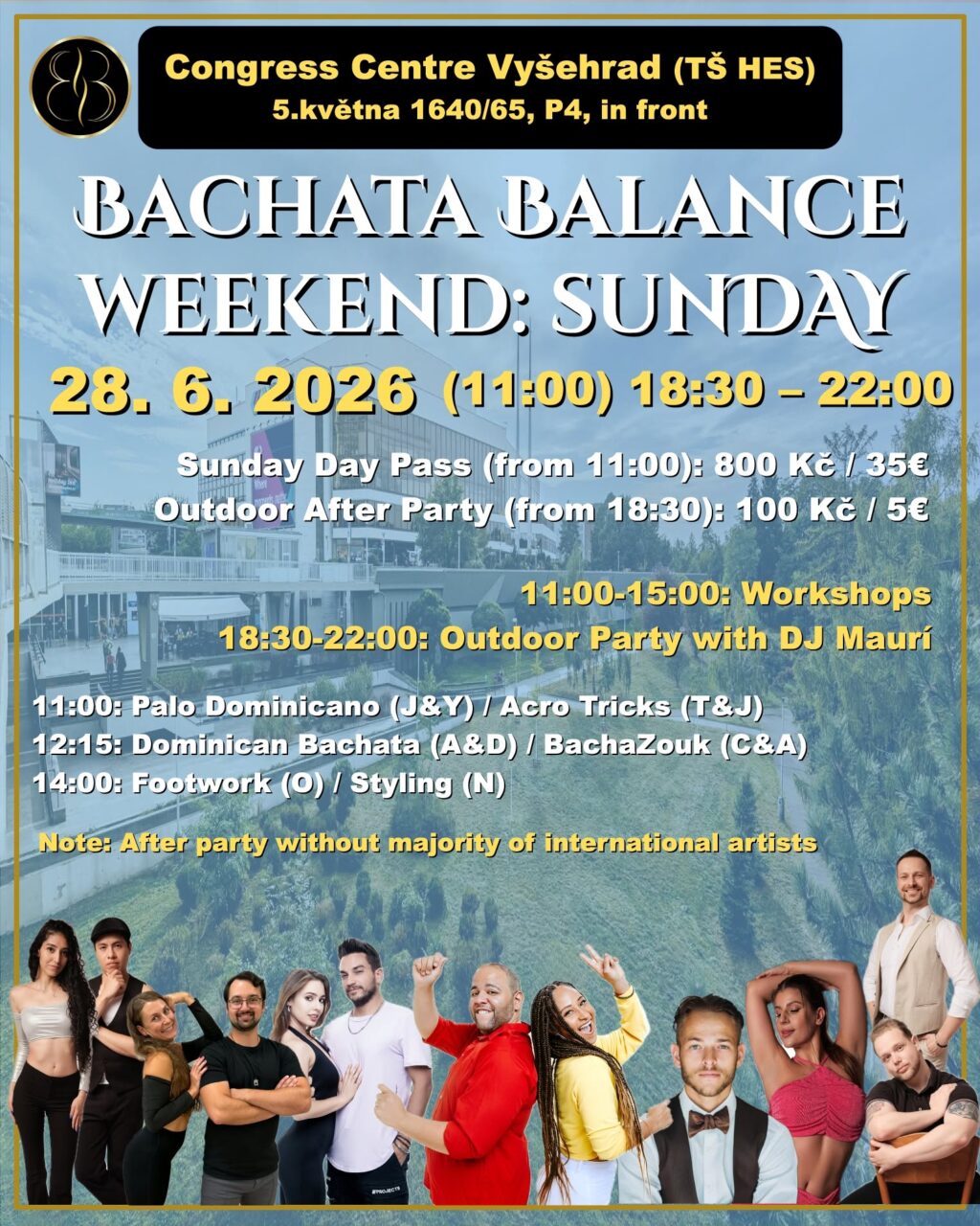 Bachata Balance Weekend: SUNDAY