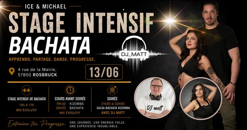 Bachata Bootcamp et soirée SBK à Rosbrück