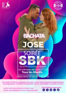 Bachata Cours Gratuite | Soiree SBK O3B | Jose Prince Varghese