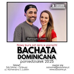 BACHATA DOMINICANA | nowy kurs od zera | SALSAme | start: lipiec 2026