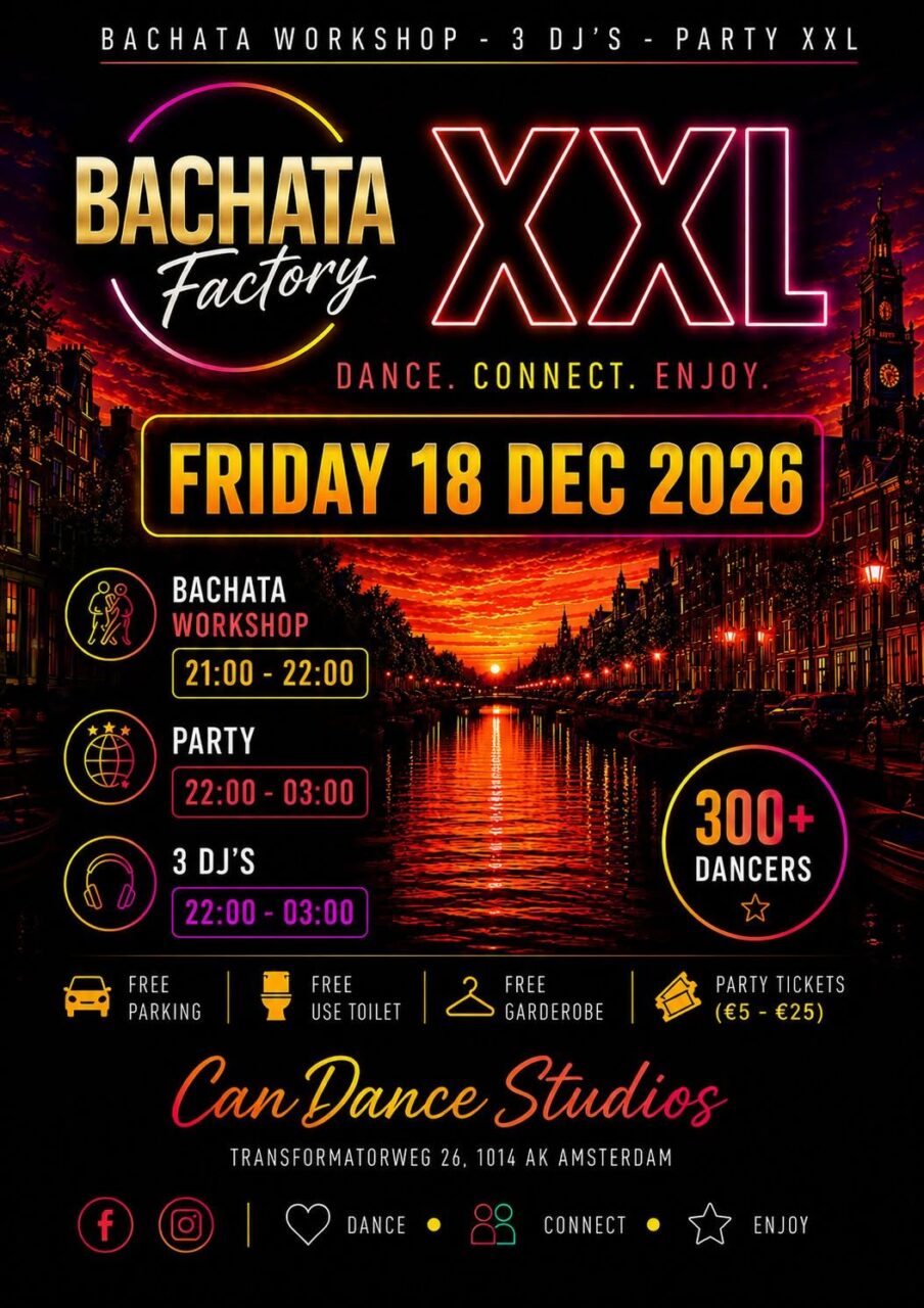 Bachata Factory XXL Fr 18 Dec 2026