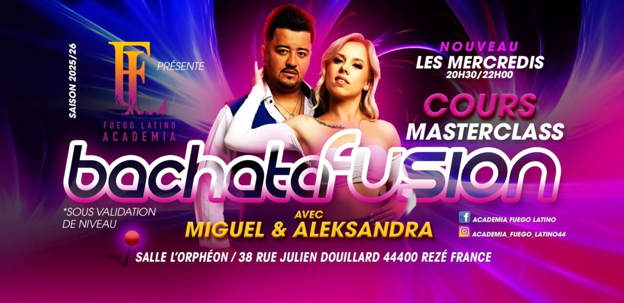 BACHATA FUSION MASTERCLASS (Avancé)