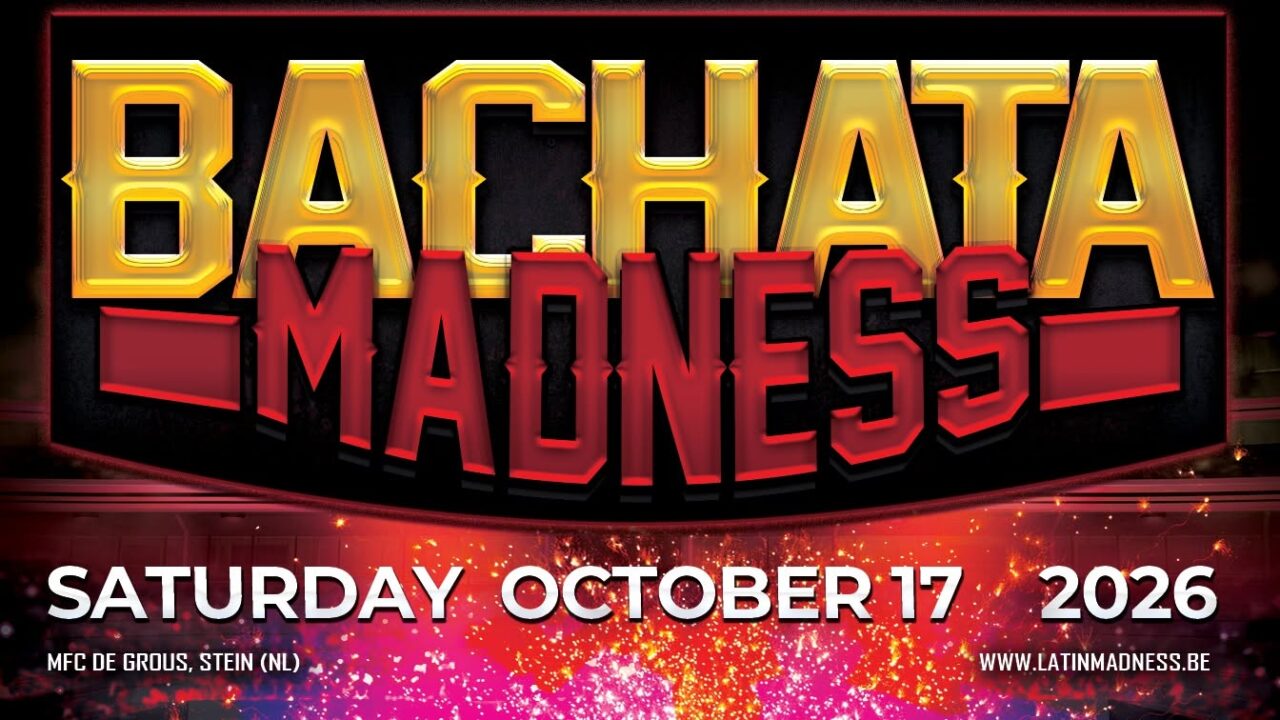 BACHATA MADNESS – OCTOBER 17 @ M.F.C. De Grous (Stein)