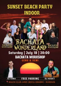 BACHATA WONDERLAND WEEKENDER – SUNSET BEACH PARTY 🌅🤍