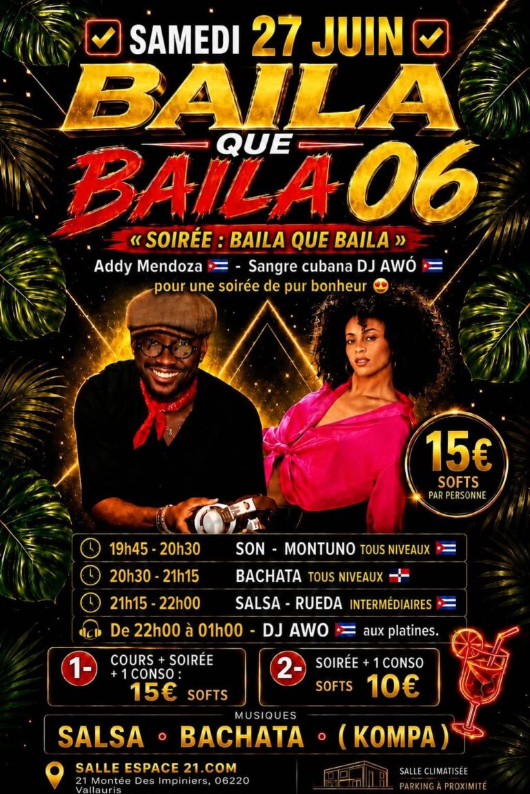 BAILA QUE BAILA 06 🇨🇺🇩🇴🇵🇷.