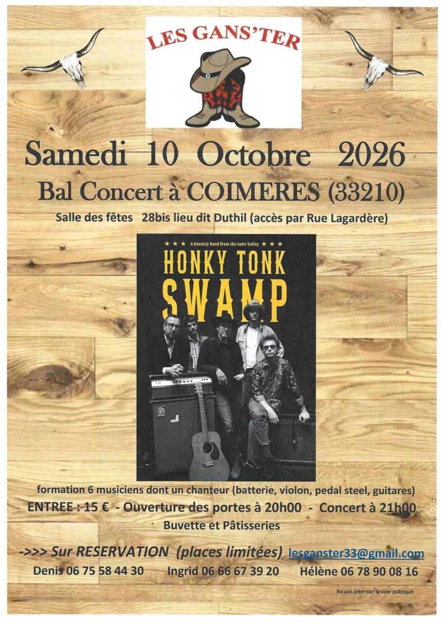 BAL CONCERT à COIMERES 33210