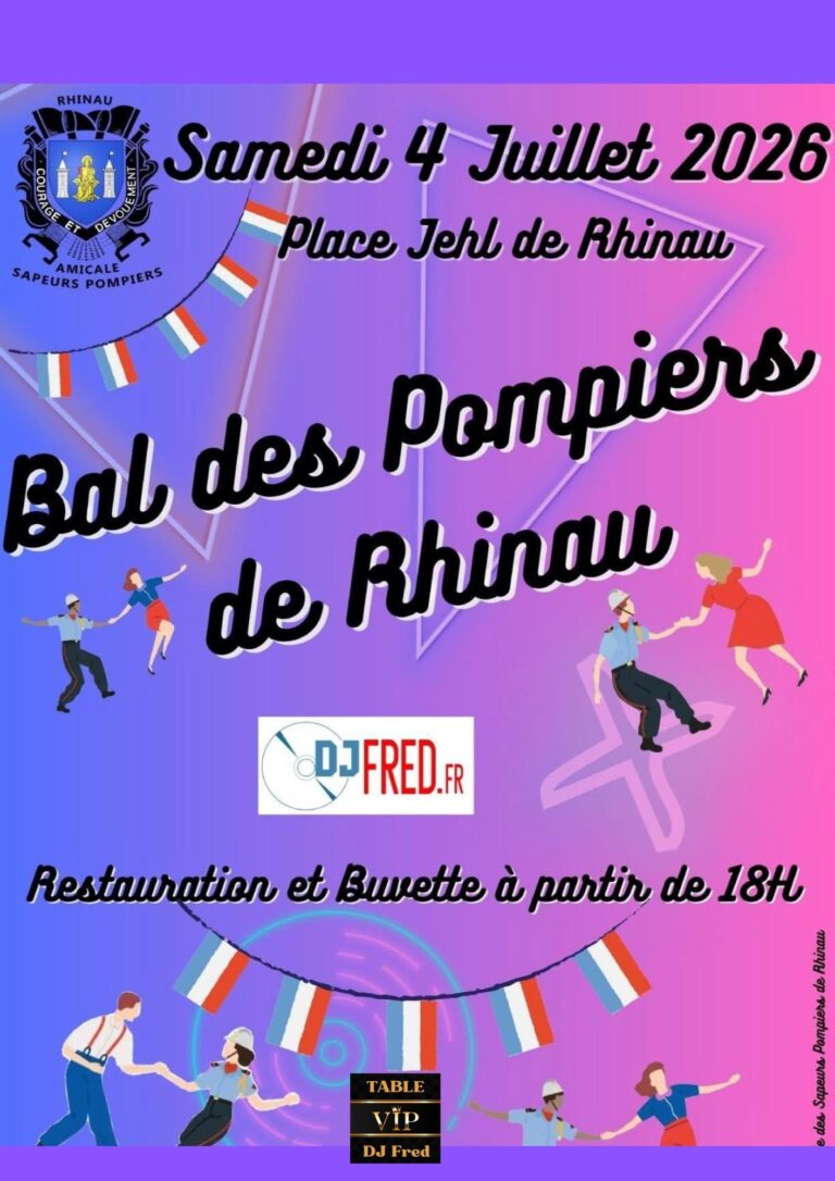 Bal des Pompiers avec DJ Fred
