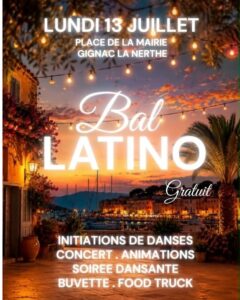 Bal Latino GIGNAC LA NERTHE