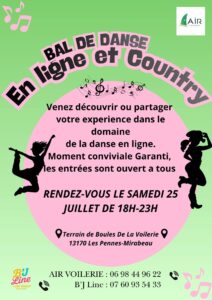 bal linedance et country