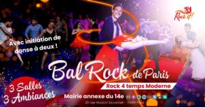 Bal Rock de Paris – Initiation/cours & soirée dansante