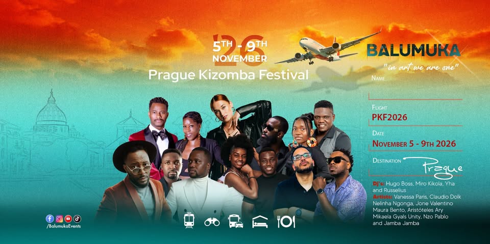 BALUMUKA – Prague Kizomba Festival – Nov. 5 – 9th 2026
