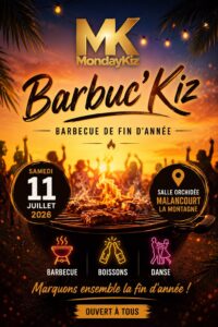 Barbuc’Kiz 2026 – Fin de Saison MondayKiz