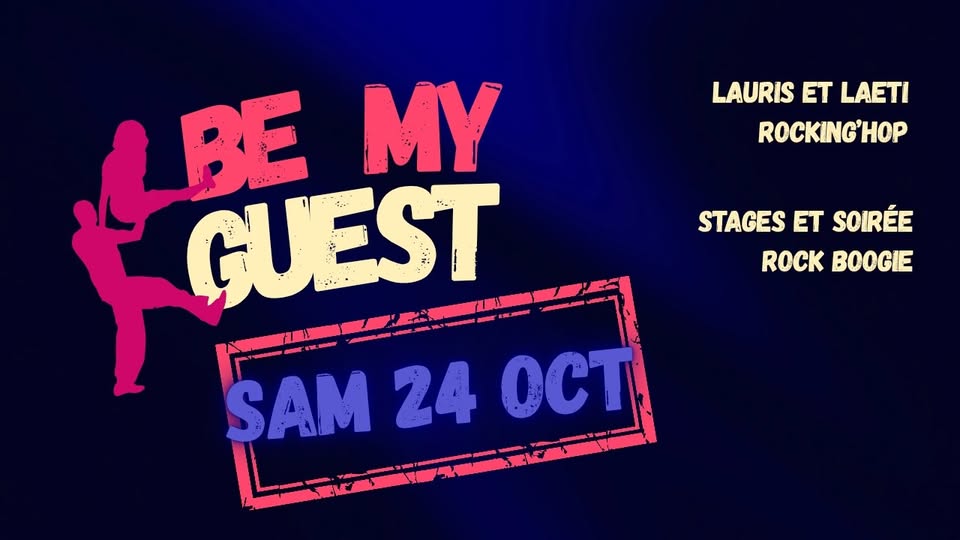 Be my Guest Rock-Boogie samedi 24 octobre