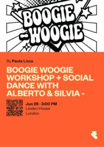 Boogie Woogie workshop + Social Dance with Alberto & Silvia @LindenHouse