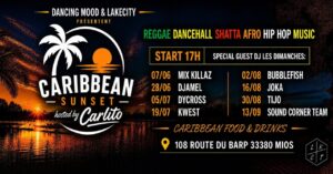 CARIBBEAN SUNSET🌴☀️REGGAE DANCEHALL SHATTA🔥@LAKECITY