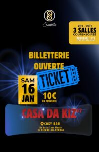 CASA DA KIZ #7. Soirée Kizomba by Semkita. 3 Salles