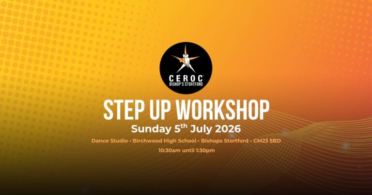 Ceroc Step-Up Workshop – Sunday 5th July 2026