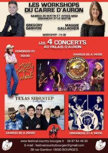 Concert de Lilly West lors de Festival Country de Bourges organisé par Kansas Line Dance