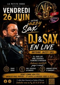 concert live DJ & Sax chez La Petite Robe