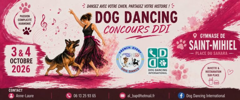 Concours Dog Dancing St Mihiel