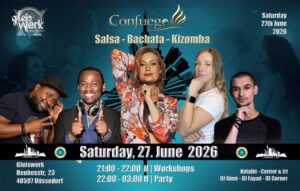 🔥 CONFUEGO SBK 🕺💃 Salsa • Bachata • Kizomba ✨ Klimatisierte Räume & Open-Air-Edition ✨