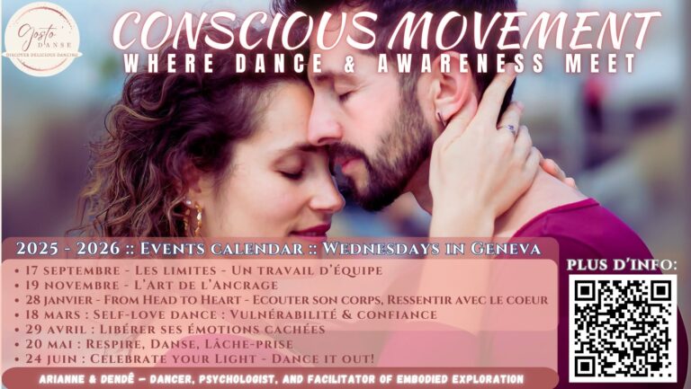 Conscious Movement – Where dance & awareness meet