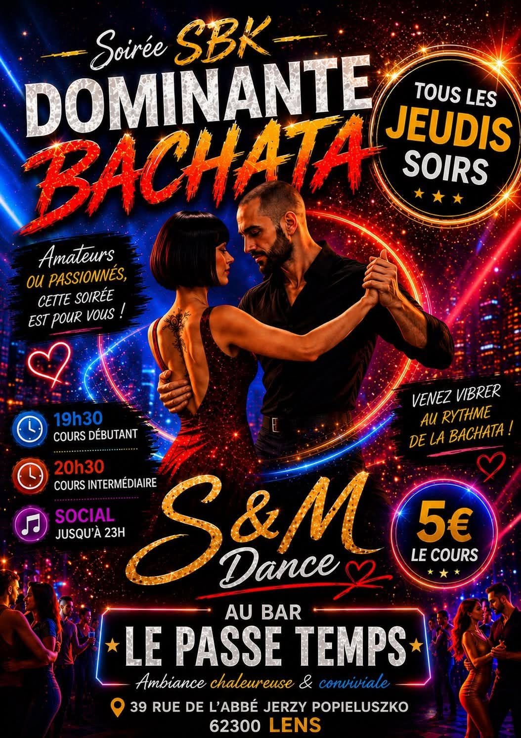 Cours Bachata fusion