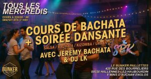 🔥 COURS DE BACHATA + SOIRÉE DANSANTE 💃