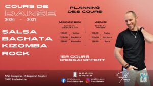 Cours de danse de couple à la Tour-du-Pin