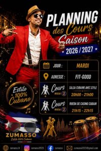 COURS DE DANSES CUBAINES *MARDIS FIT-GOOD44