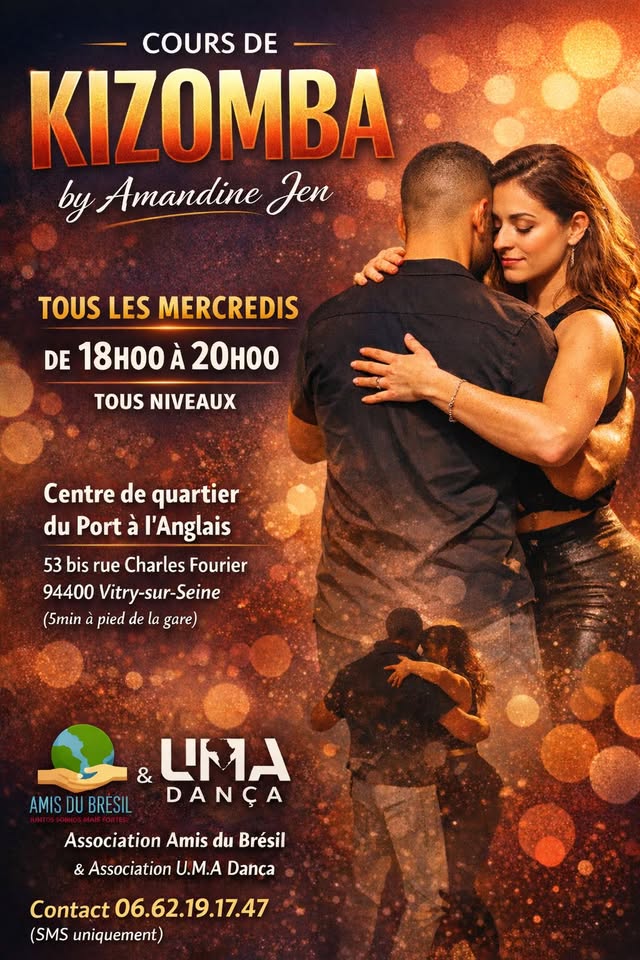 Cours de Kizomba | Les Mercredis 94 Vitry