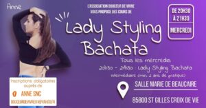 Cours de lady styling Bachata intermédiaire