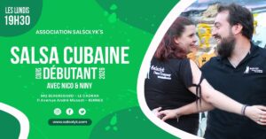 Cours de Salsa Cubaine Débutant | Portes Ouvertes