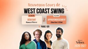 Cours de West Coast Swing • Paris ✨