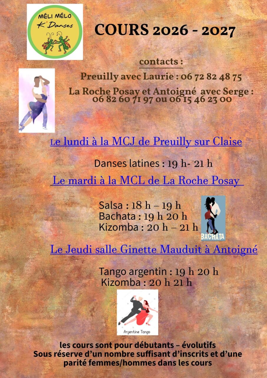 cours pour l&rsquo;année 2026 2027
