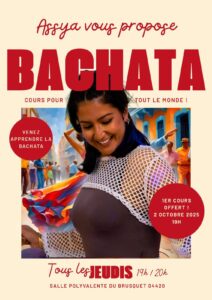 Cours régulier bachata traditionnelle dominicaine