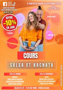 Cours saison 2026/2027 avec Seb et coco aux salons du lys