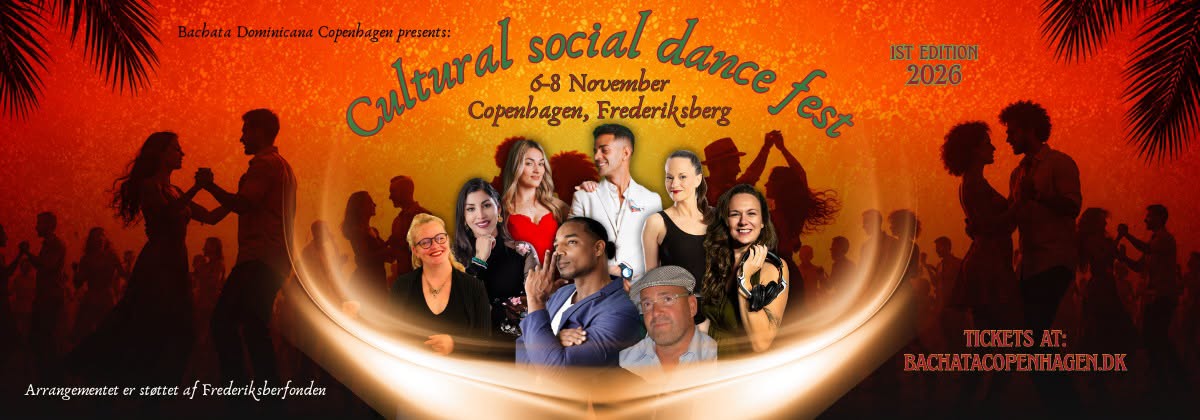 Cultural social dance fest 2026 (1st edition!) — Frederiksberg
